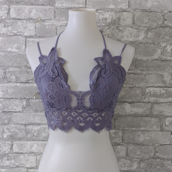 Zenana Outfitters Other - Zenana Purple Lace Bralette